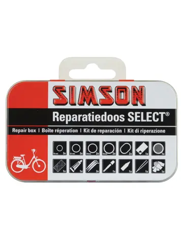 Simson reparatiedoos Select 23-delig