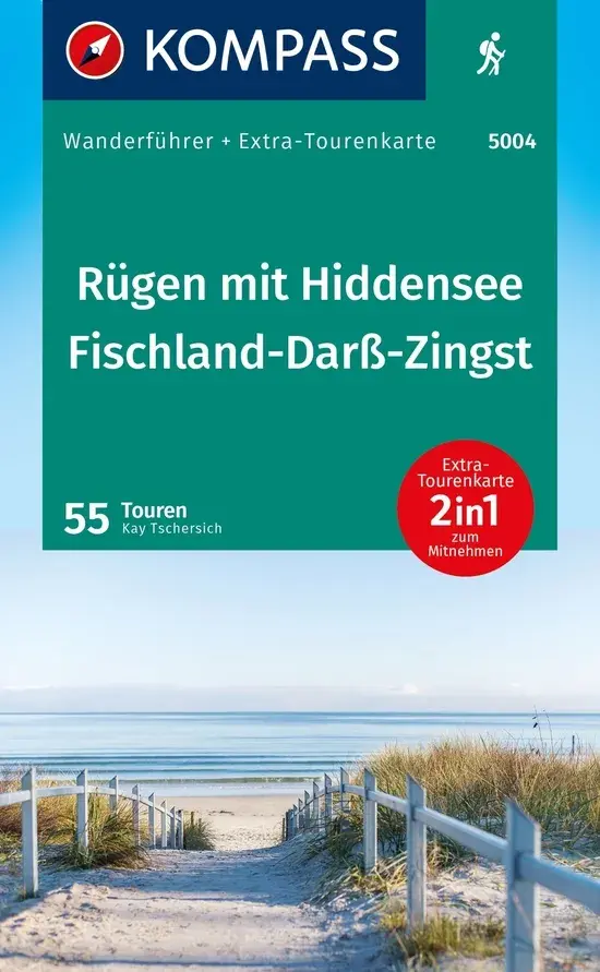 Kompass Wanderführer 5004 Rügen mit Hiddensee