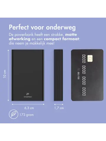 Mini Powerbank 10.000 mAh