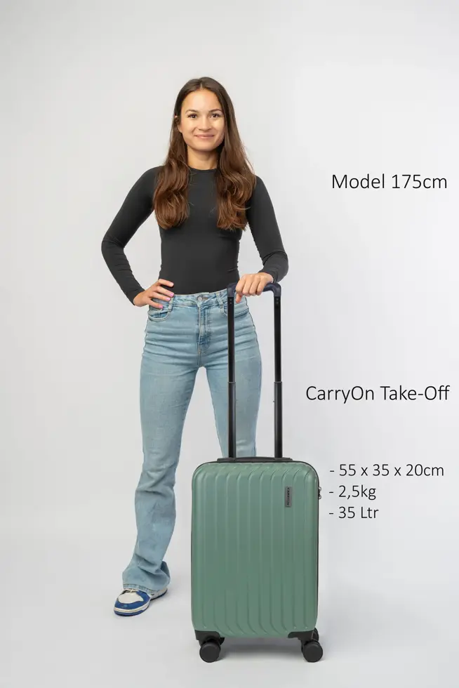 Take Off Harde handbagage koffer 55cm