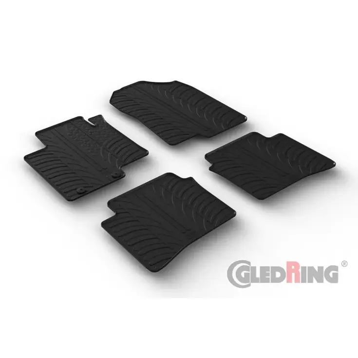 Hyundai i20 III 2020 - Rubbermatten - Gledring