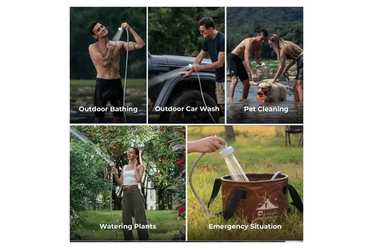 Flextail - Max Shower - Kampeerdouche