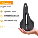 Fietszadel voor Racefiets/Mountainbike