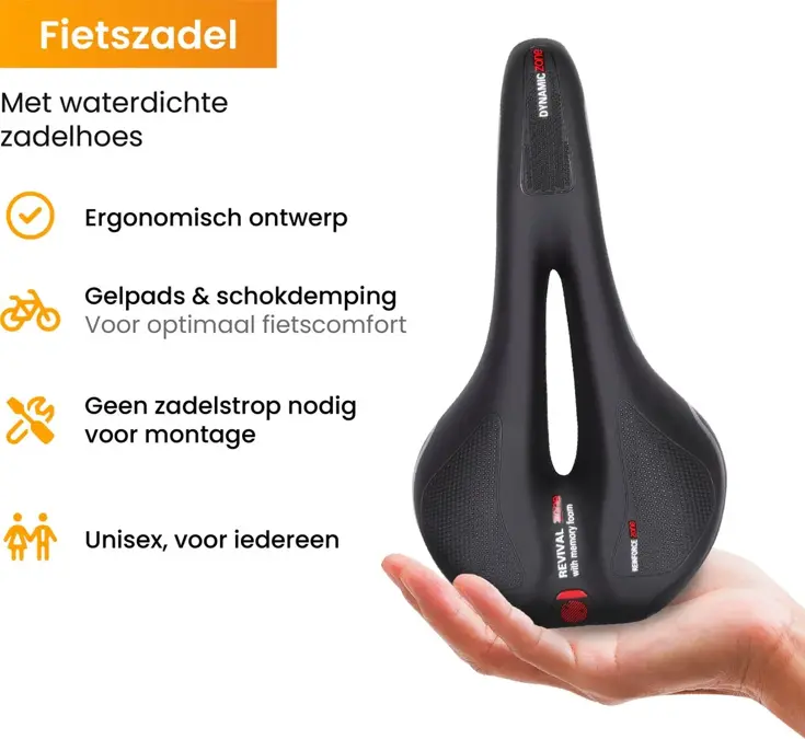 Fietszadel voor Racefiets/Mountainbike