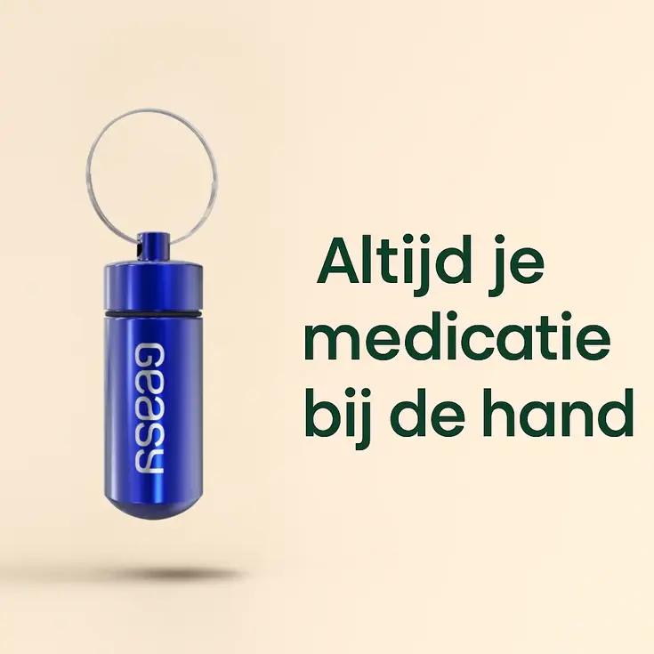 Geasy Sleutelhanger Pillendoos