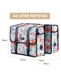 Dubbele Fietstassen 36L