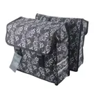 Voltano Dubbele Fietstas Floral Elegance