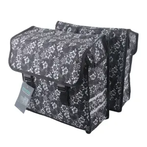 Voltano Dubbele Fietstas Floral Elegance