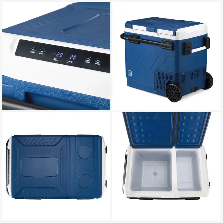 Koelbox 58.1L - Blauw