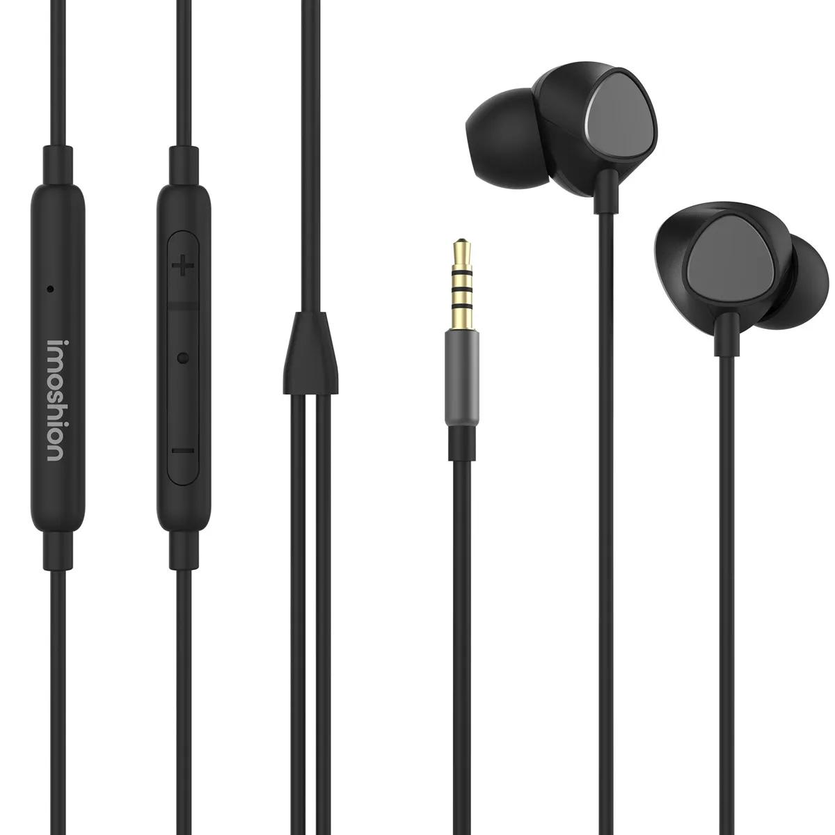 Imoshion  Wired in-earbuds 3,5 mm Jack  Zwart main product image