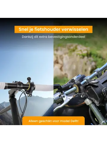 Onderdeel voor Fietshouder model Delft