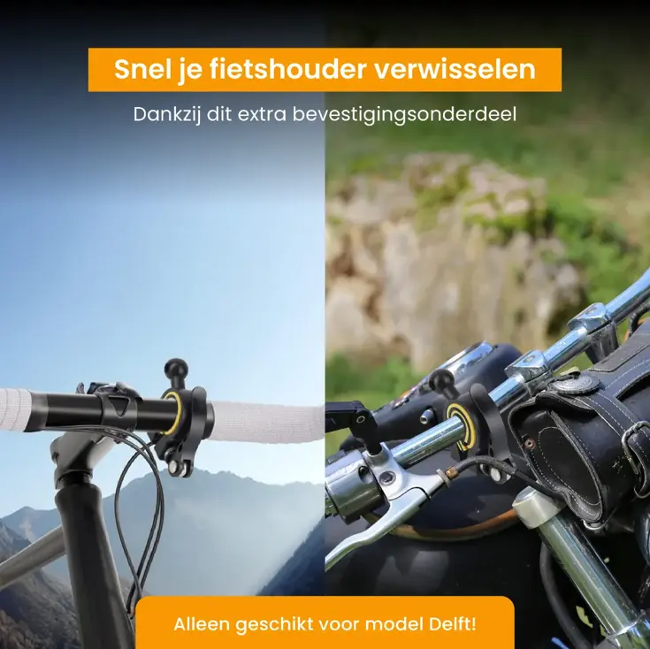 Onderdeel voor Fietshouder model Delft