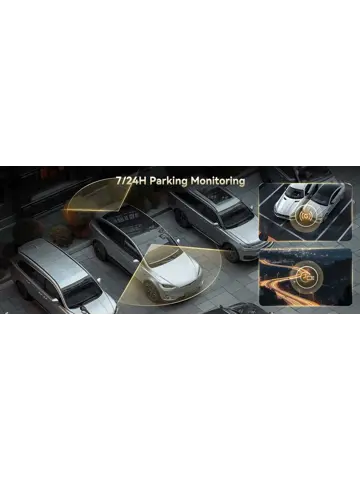 F77 V1 4K Touch Wifi GPS 2CH 128gb dashcam