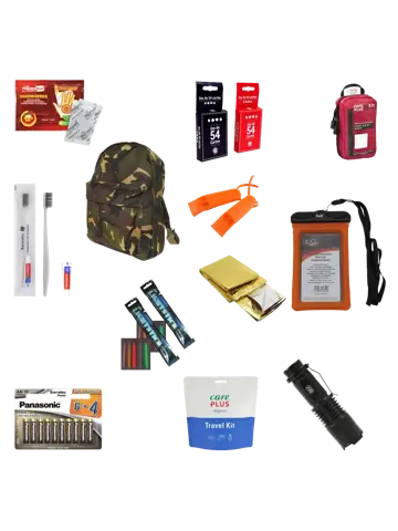 Evacuatierugzak voor 1 kind - SOS Central