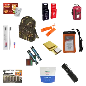 Evacuatierugzak voor 1 kind - SOS Central