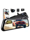 G850 Pro 4K Wifi GPS 64gb Mirror dashcam