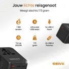 Drivv. Universele Wereldstekker - 45W