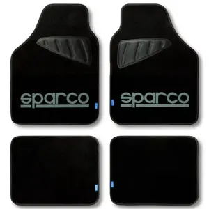 Automatten set Sparco - Stof - Grijs