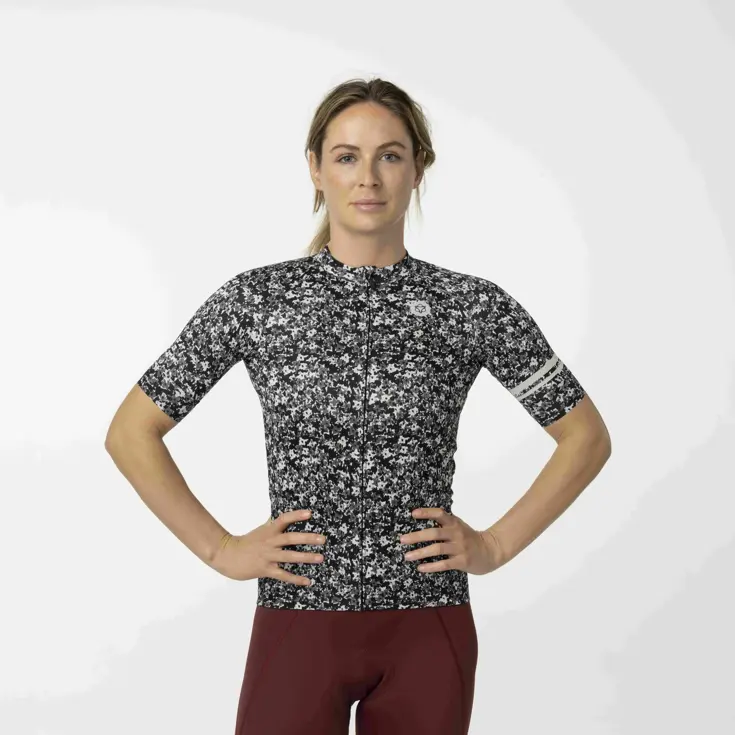 Mini Flower - Fietsshirt dames