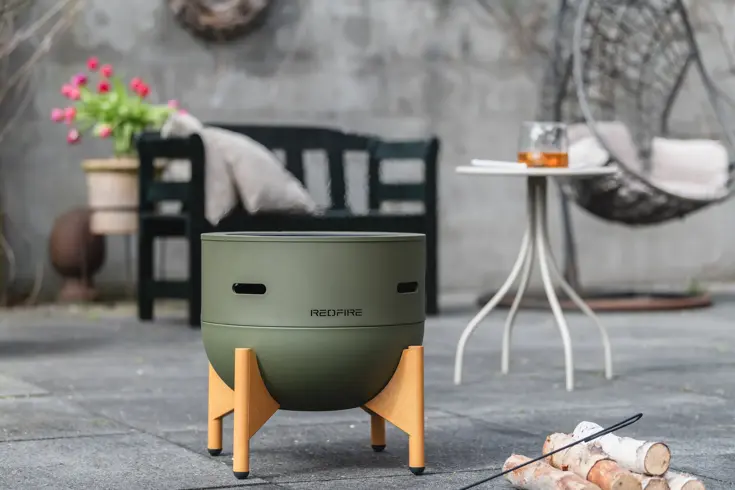 RedFire Pellet Vuurhaard Jubilee Bosgroen 45 cm