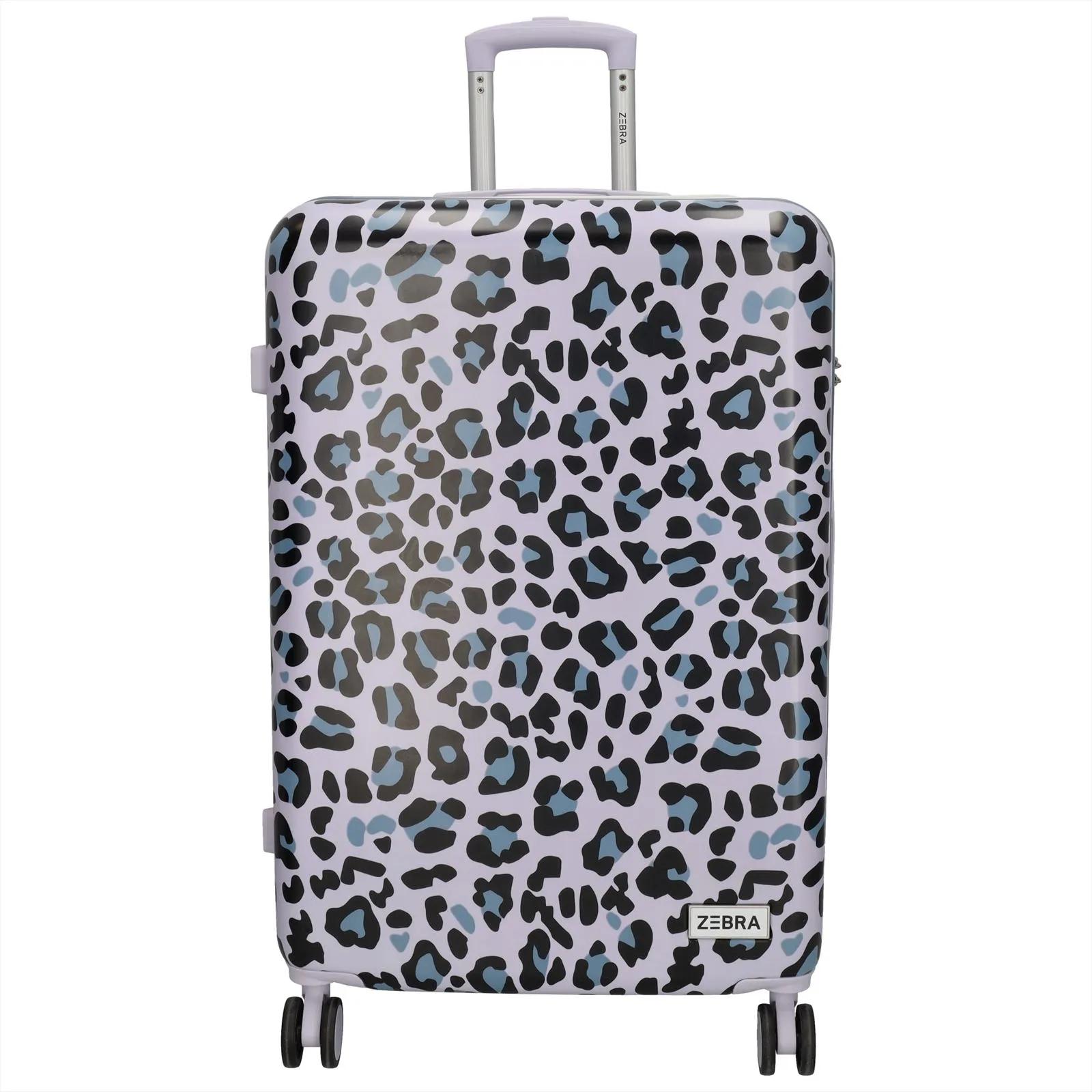 Zebra Trends   Aminal Travel  Grote koffer  Paars main product image