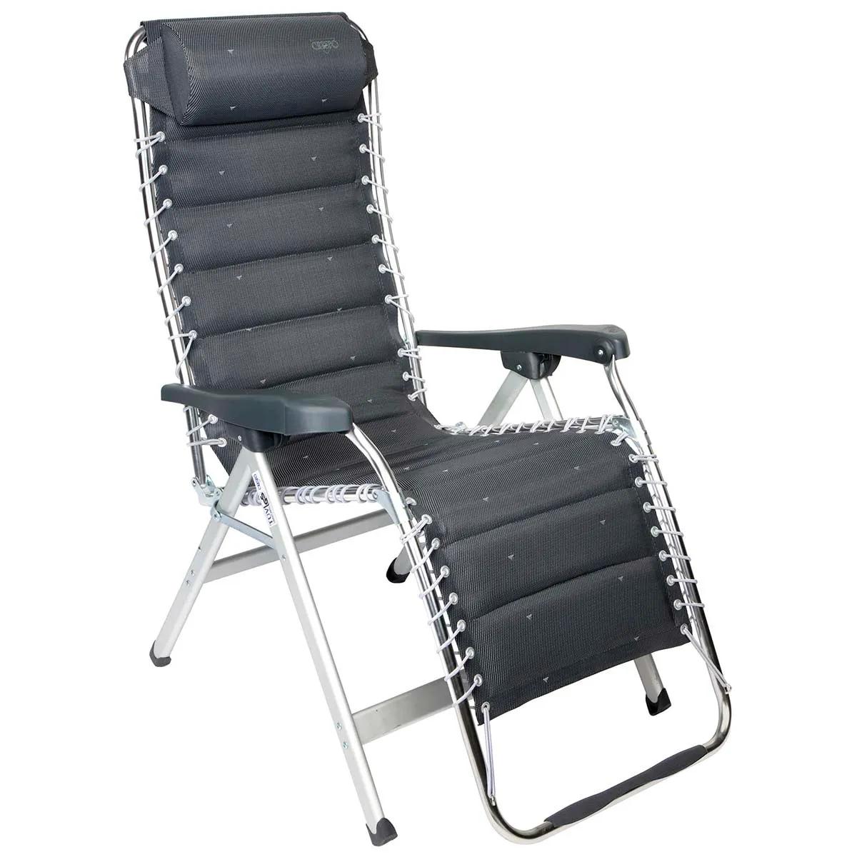 Crespo  Relaxstoel AL/232 Deluxe Donker grijs  Grijs