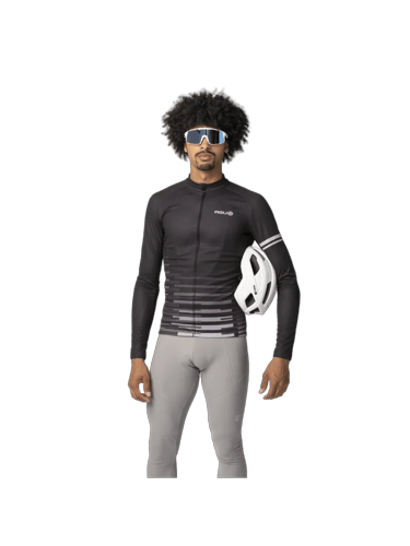 Fietsshirt Lange Mouwen Essential Heren
