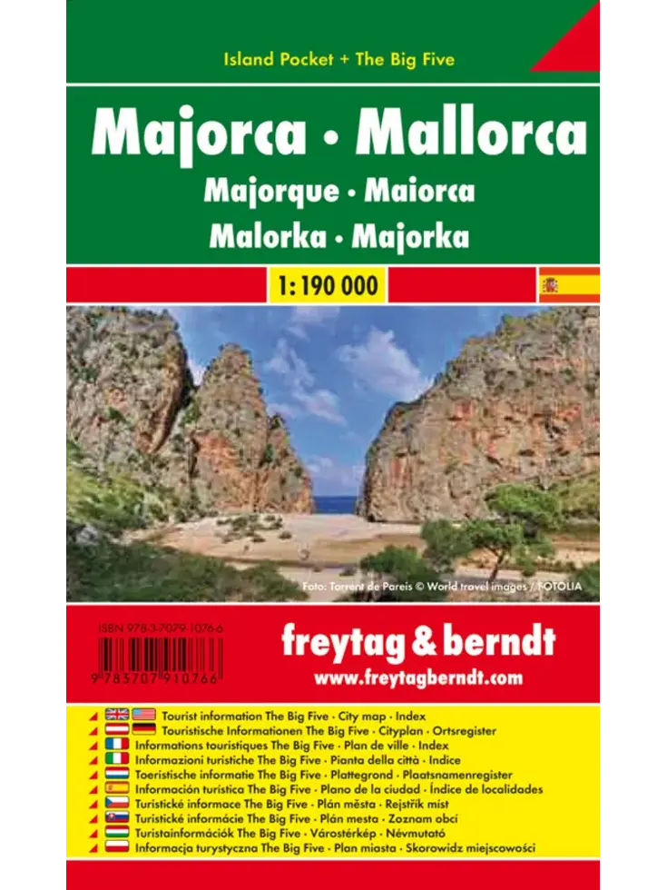 Pocket Island Map Mallorca
