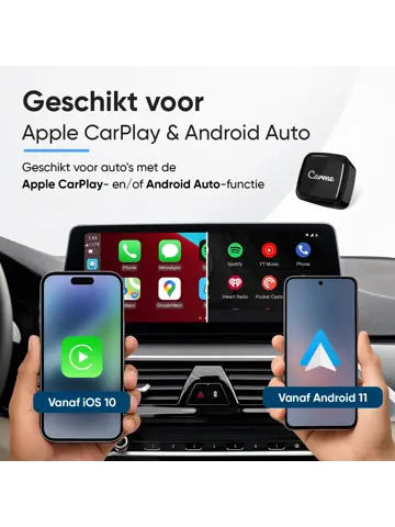 Ultra Mini 2-in-1 Dongle - CarPlay & Android Auto
