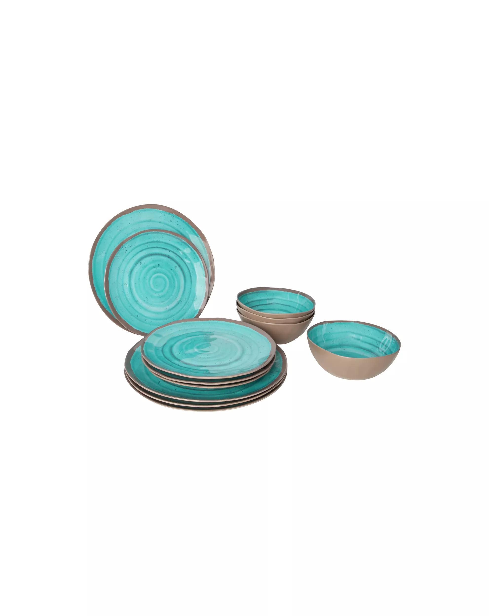 Bo-camp Halo - Servies - Aqua