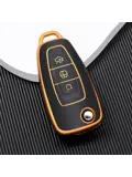 TPU Sleutelhoesje voor Ford goud E3