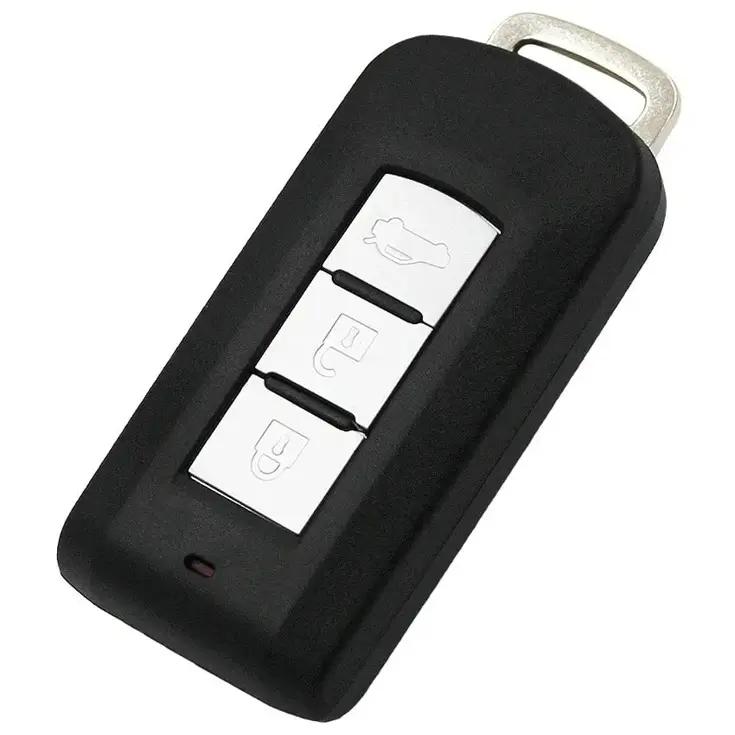 Smart key behuizing 3 knops voor Mitsubishi