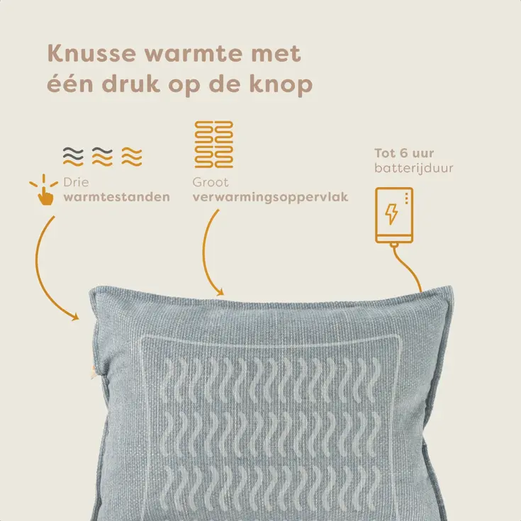 Pleafs Warmtekussen 45x60cm