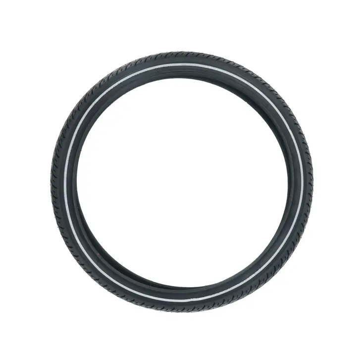 Zwarte Buitenband 20 x 1.75 met Reflectie 47-406