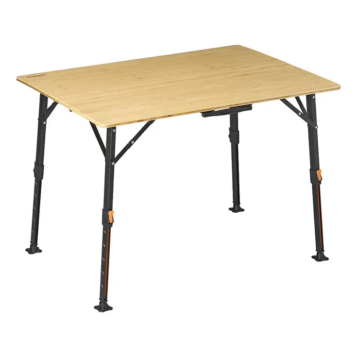 Campout Campingtafel - 100x72x70 cm - Bamboe