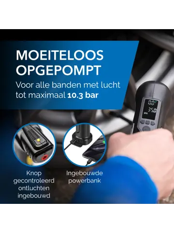 Donrox Ride A922 Bandenpomp + Extra's