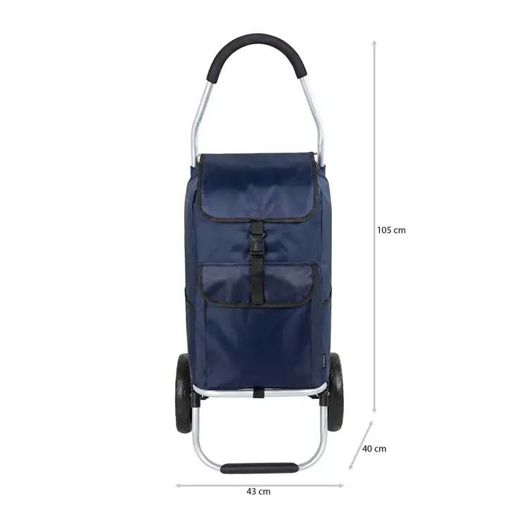 Boodschappenwagen 40L inklapbaar