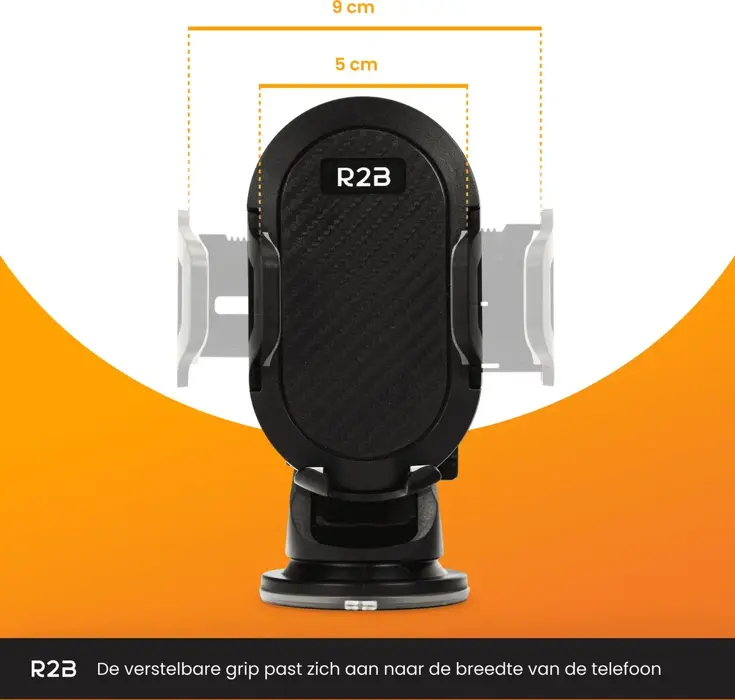 Telefoonhouder Auto Zuignap en Ventilatie