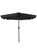 Parasol Zwart Ø3m + Hoes en lichte Voet