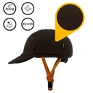 Vizorz SwitchCap fietshelm Brown base cap