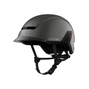 Sena U1 Smart E-Bike helm donkergrijs