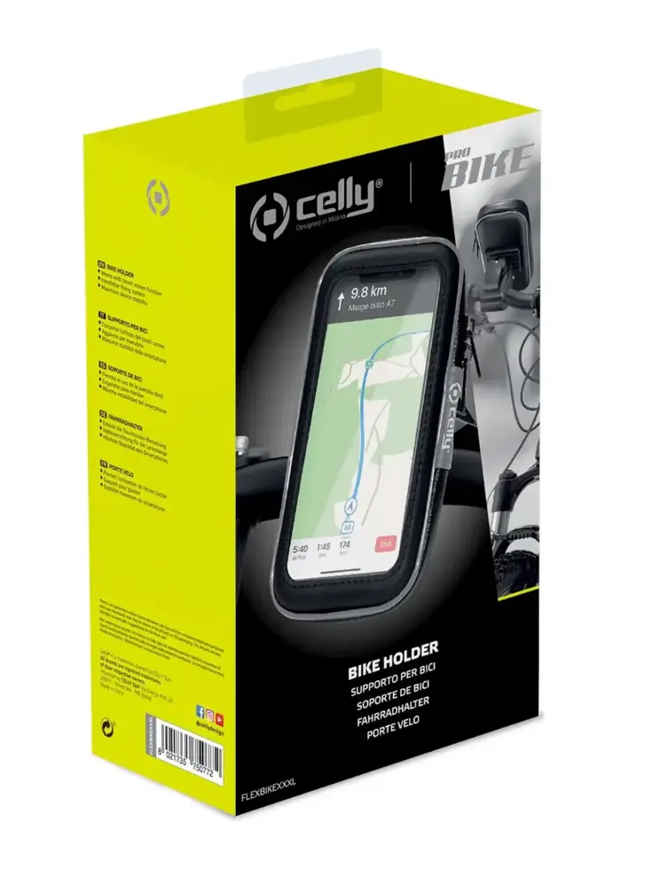 Celly telefoonhouder FlexBike XXXL