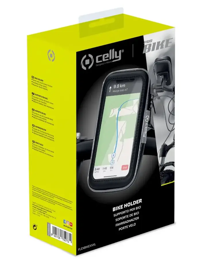 Celly telefoonhouder FlexBike XXXL