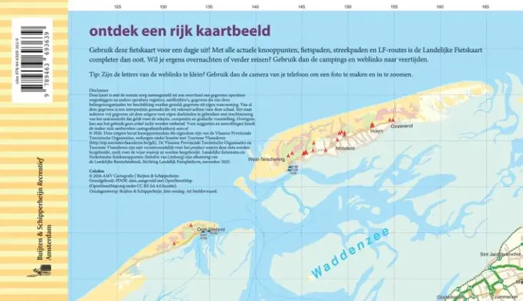 Landelijke fietskaart