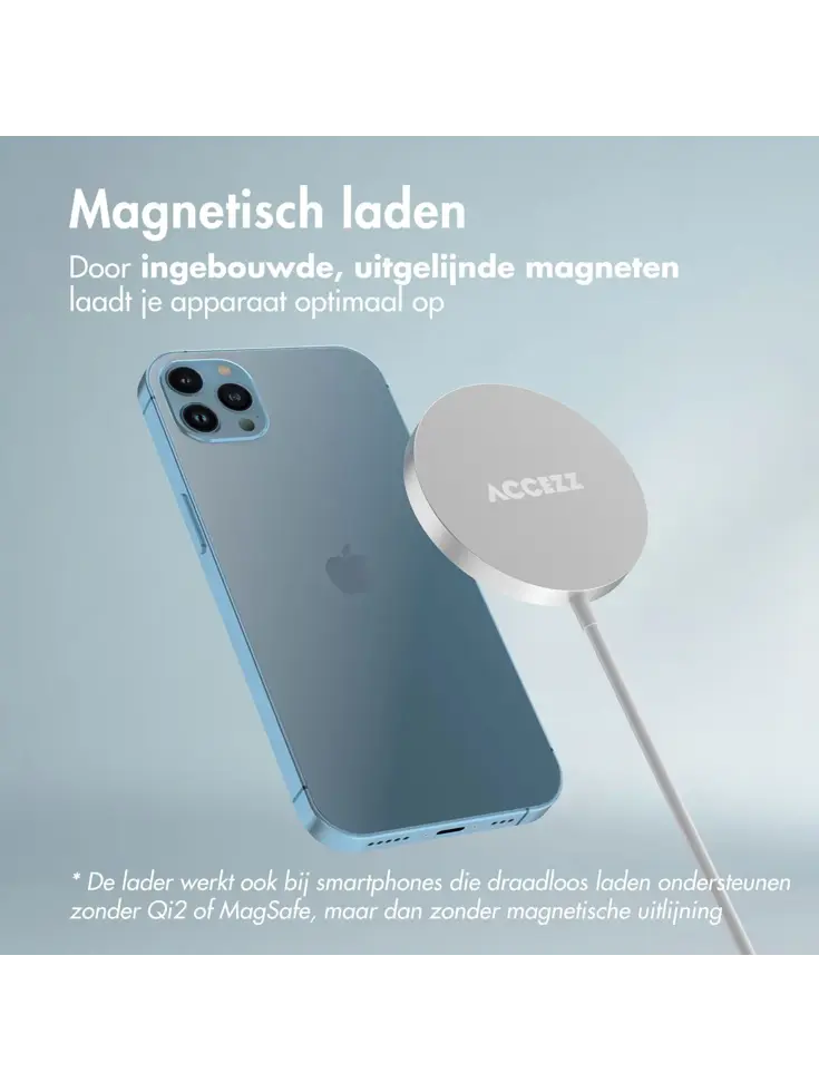 Draadloze Qi2 Oplader - Wit