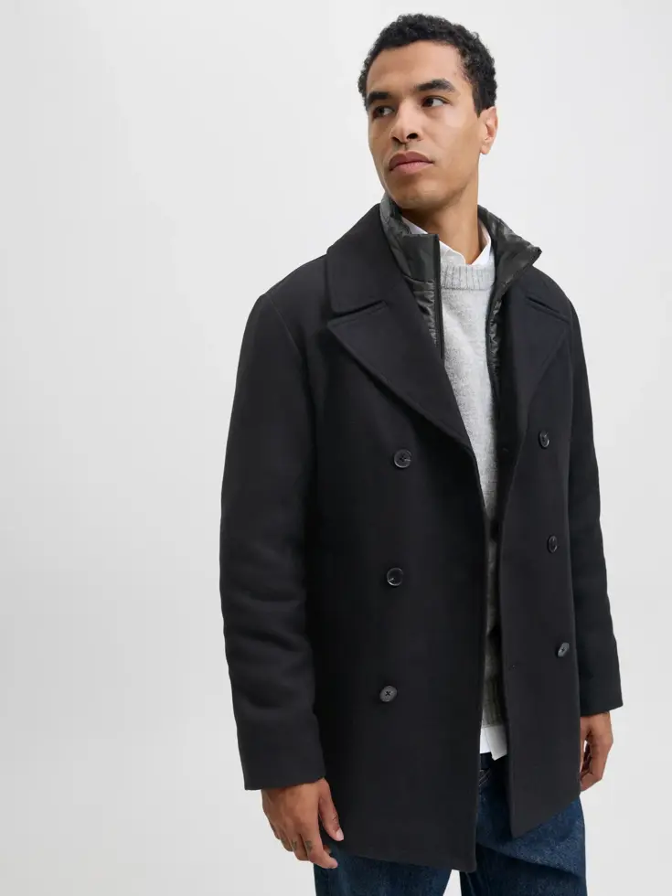 Heren Detroit Peacoat Jacket