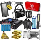 Noodpakket XXL-Noodradio, Kooktoestel & Powerbank