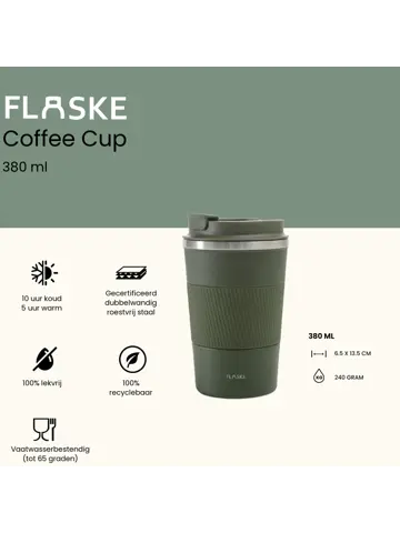 Koffiebeker to Go RVS 380ML