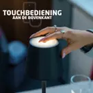 BREND Draadloze Tafellamp - Dimbaar