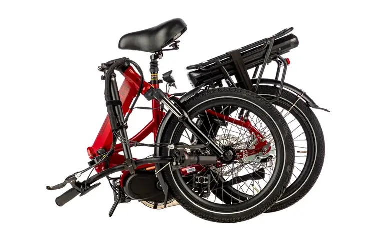 Lacros Scamper S600 rood opvouwbare e-bike